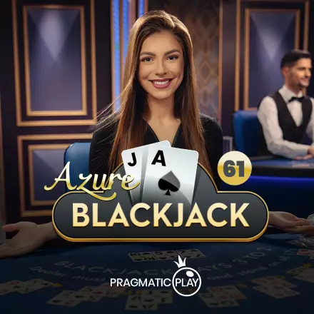 Azure Blackjack live table at 666 Gambit Casino