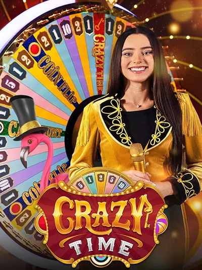 Crazy Time game show at 666 Gambit Casino